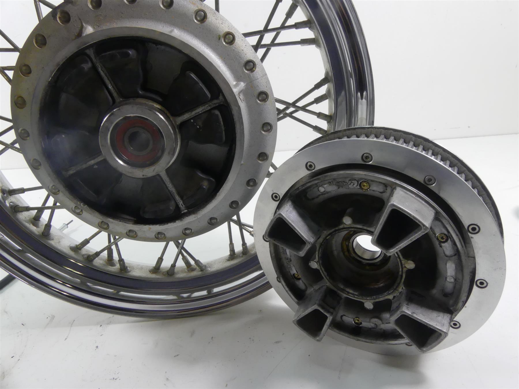 1998 Kawasaki VN800 Vulcan Straight Rear Rim Wheel Takasago 16x3 41025-0049 {{ shop.shopifyCountryName }} - Mototech271