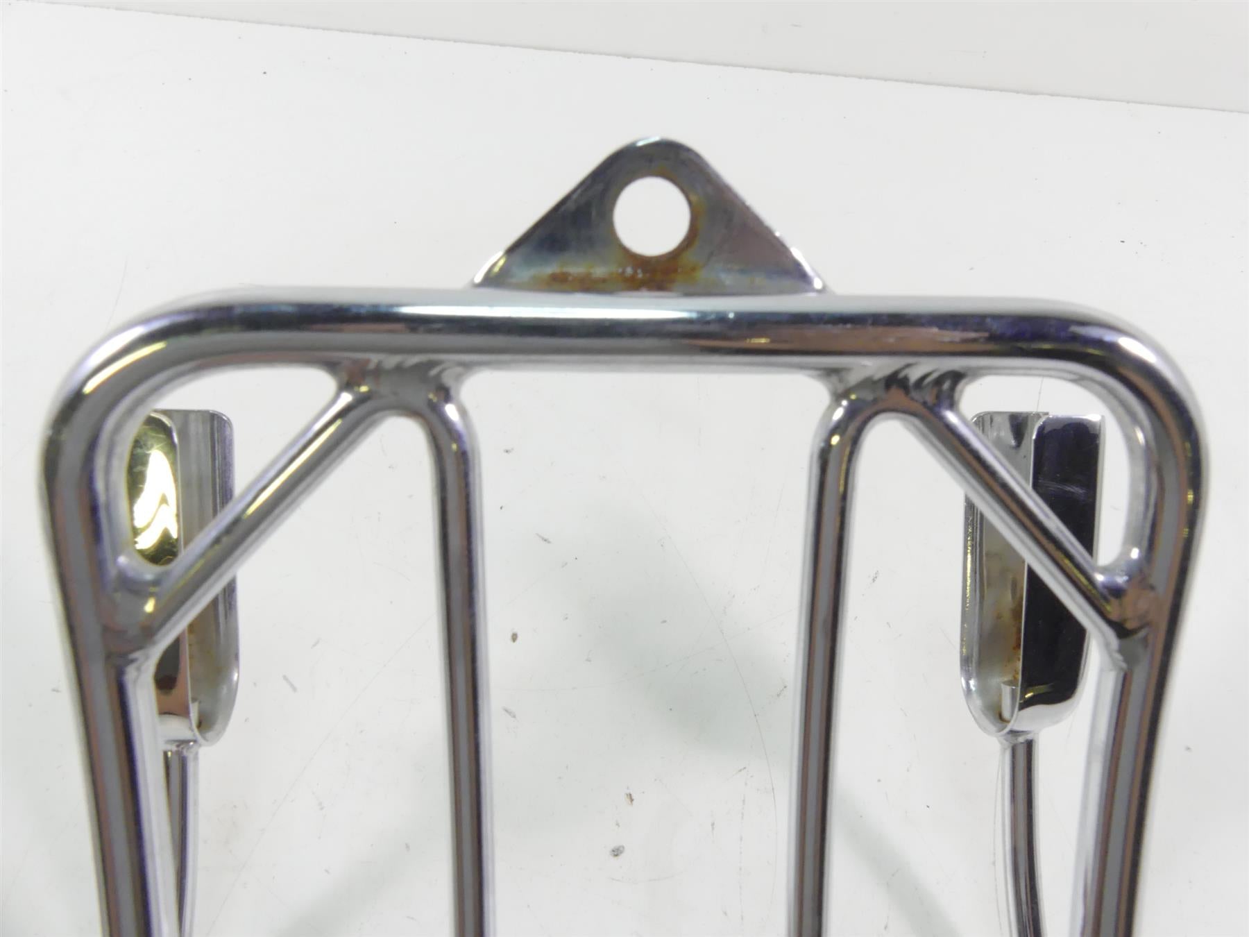 2005 Harley FXDWGI Dyna Wide Glide Rear Chrome Luggage Rack {{ shop.shopifyCountryName }} - Mototech271