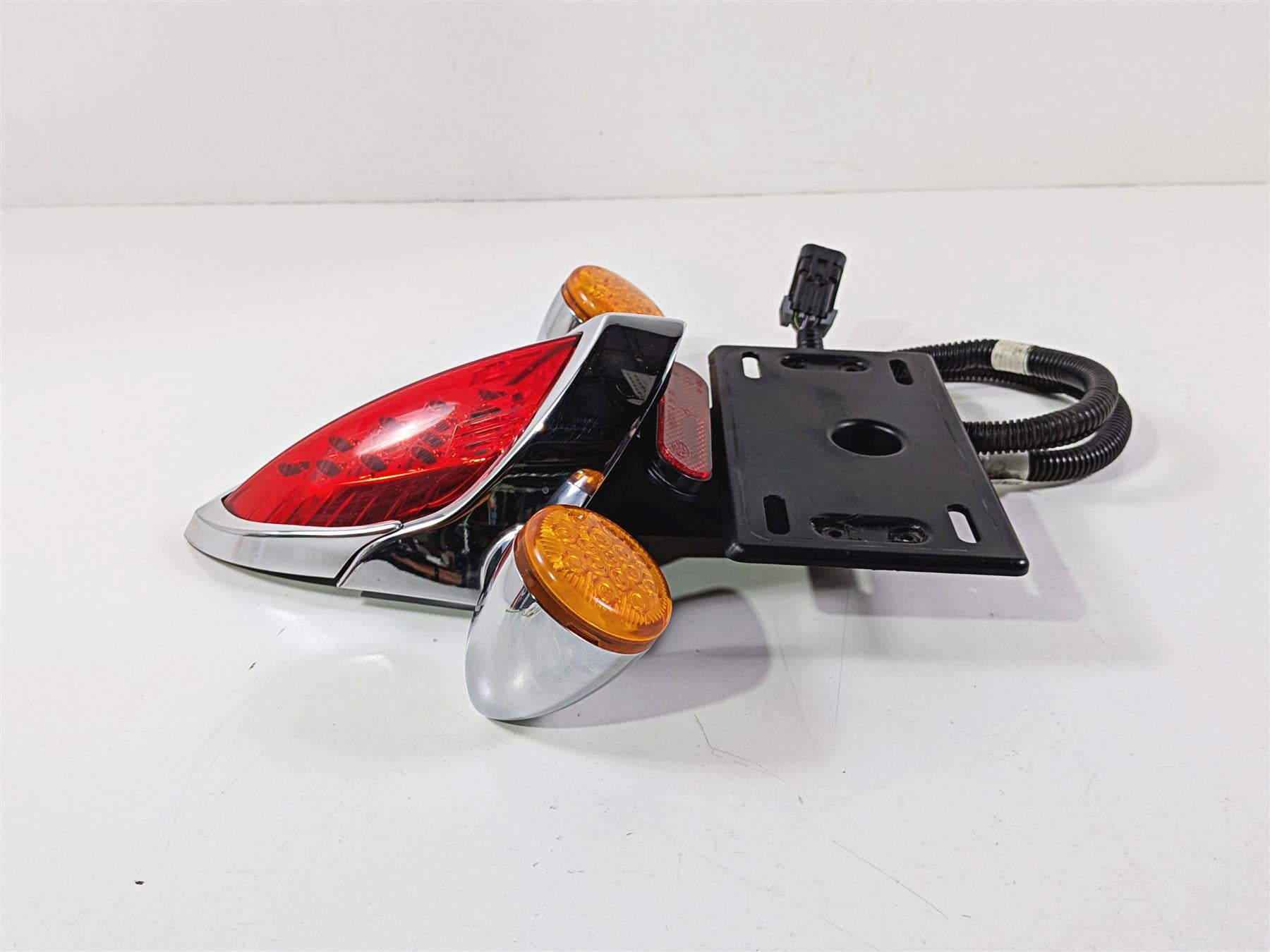 2015 Indian Chieftain Taillight Blinker Turn Signal Plate Holder Set 5138445-Mototech271