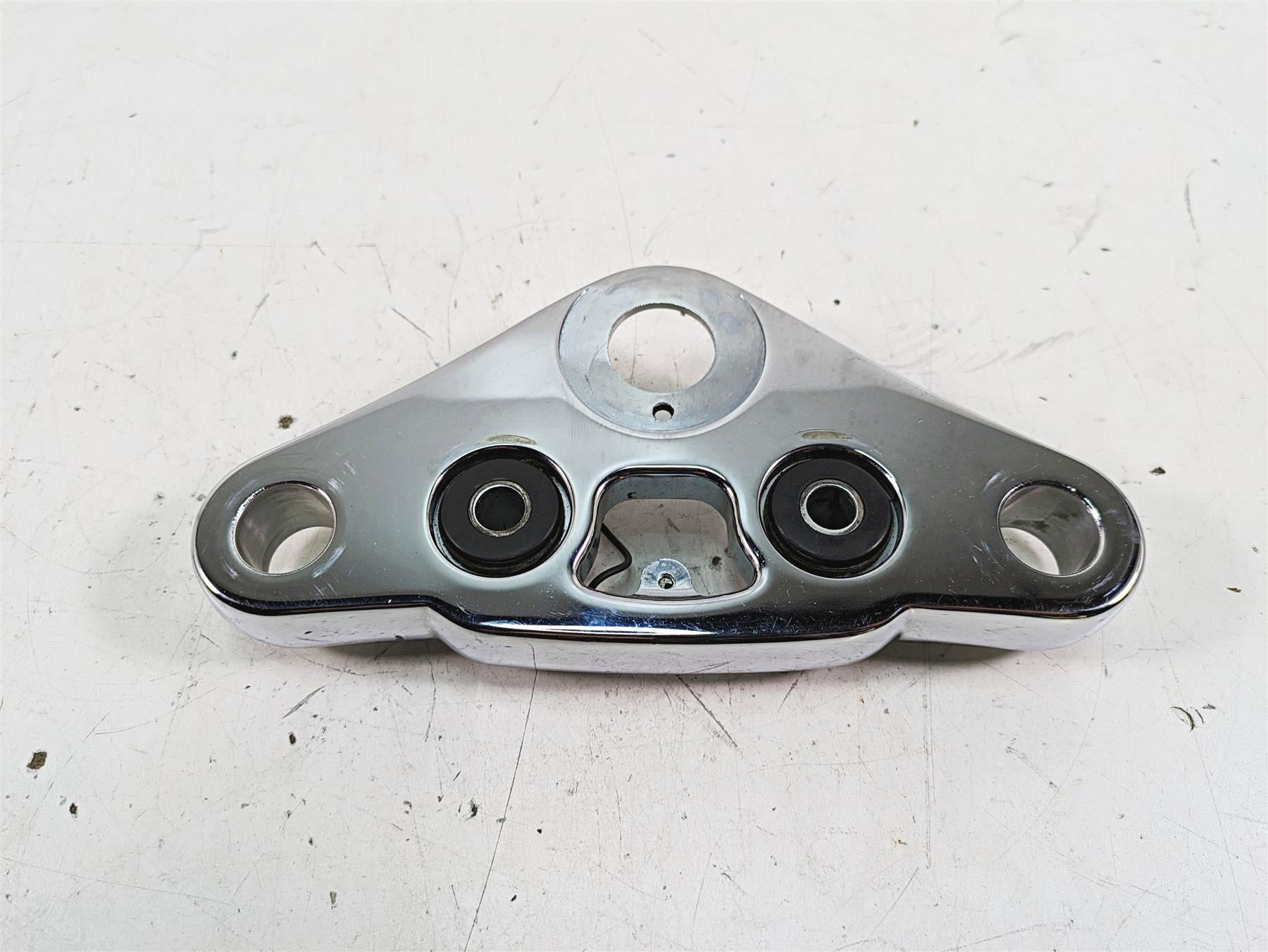 2009 Harley FXCWC Softail Rocker C Upper Triple Tree Steering Clamp 46637-08 {{ shop.shopifyCountryName }} - Mototech271