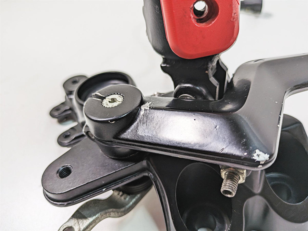 2011 Ducati Hypermotard 1100 Evo SP Front Right Footpeg & Brake Pedal 82411661AB {{ shop.shopifyCountryName }} - Mototech271