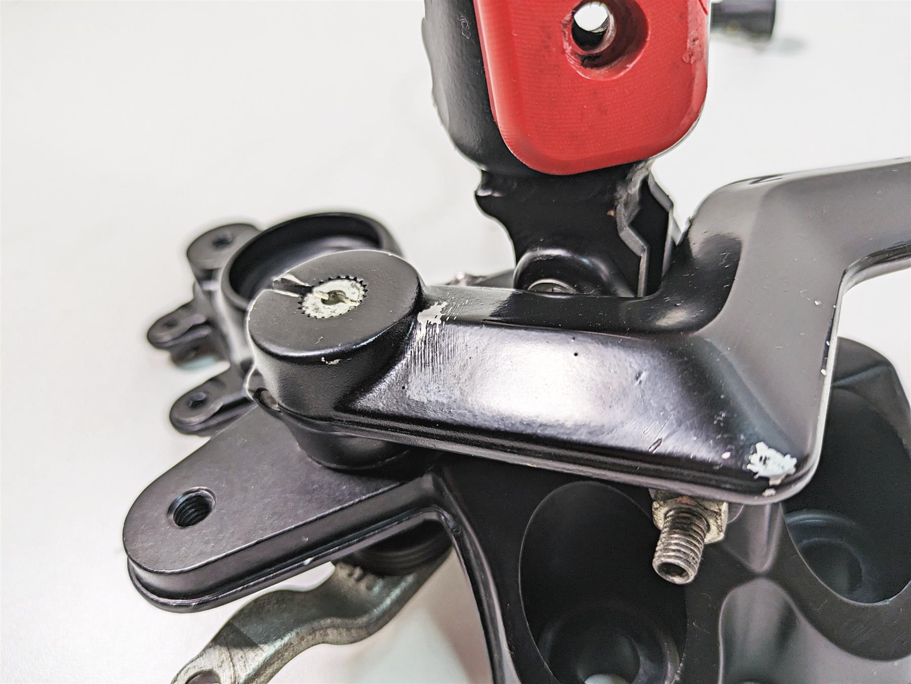2011 Ducati Hypermotard 1100 Evo SP Front Right Footpeg & Brake Pedal 82411661AB {{ shop.shopifyCountryName }} - Mototech271