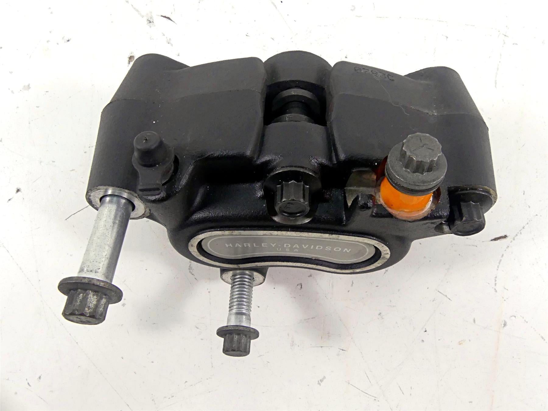 2013 Harley Softail FLSTFB Fat Boy Lo Front Brake Caliper 46356-11 {{ shop.shopifyCountryName }} - Mototech271