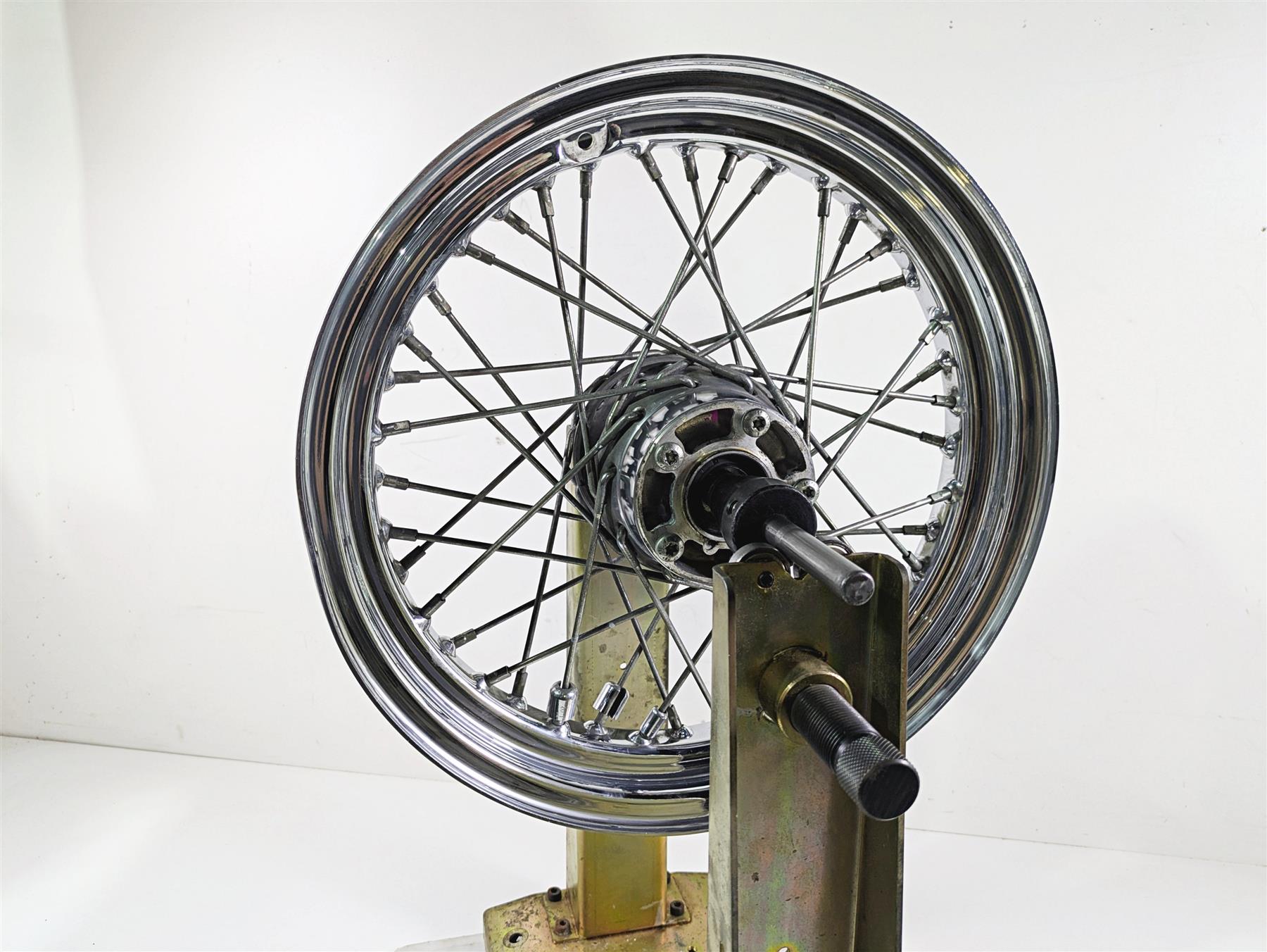 1999 Harley Touring FLHTCUI E-Glide Front Wheel Rim 16x3 Spoke READ 43403-87A