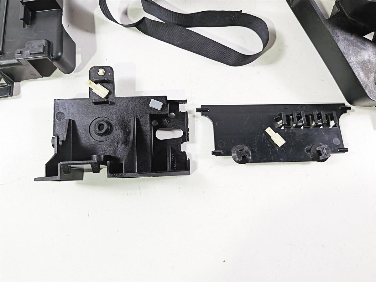 2015 Harley Touring FLTRUSE CVO Road Glide Battery Tray Electrical Holder Set 66000010A-Mototech271