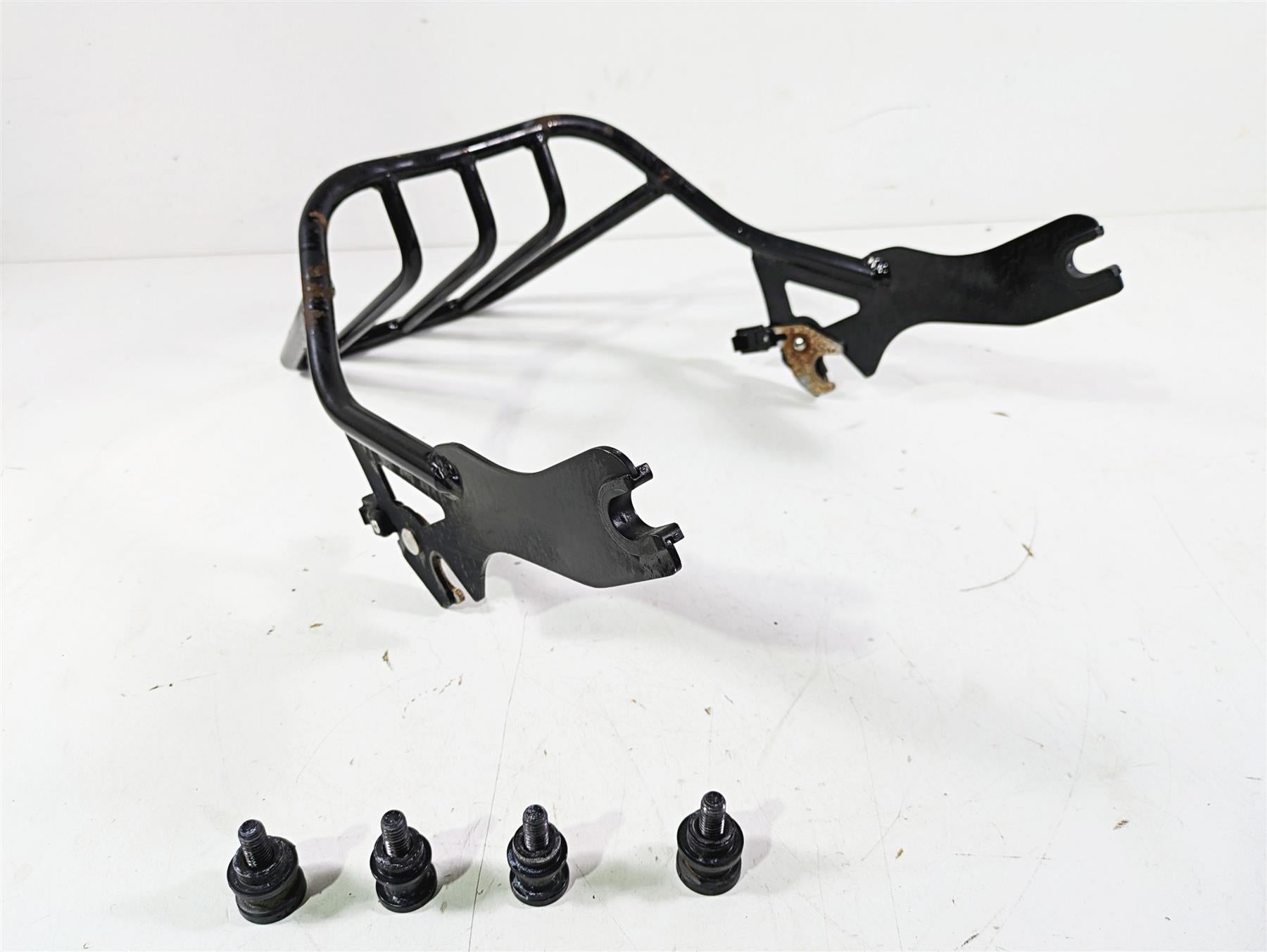 2018 Harley Softail FXFBS Fat Bob Two Up Luggage Rack & Mounts | Mototech271