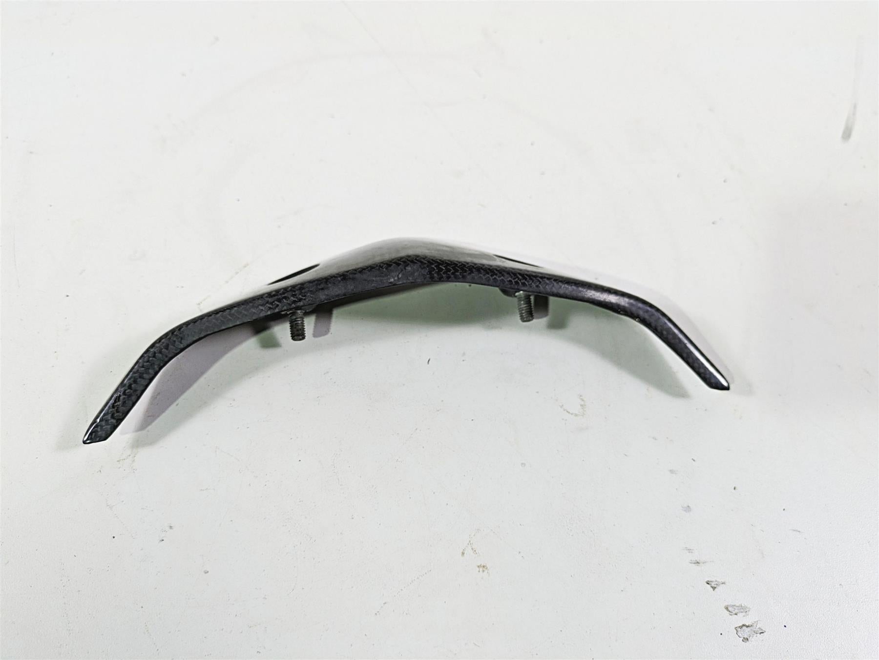 2009 Ducati Multistrada 1100 S Rear Above Exhaust Carbon Fiber Cover PM19958 {{ shop.shopifyCountryName }} - Mototech271