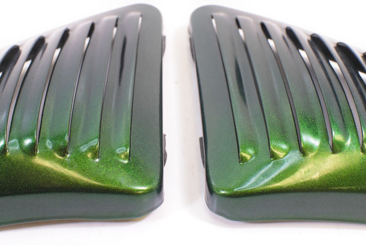 2006 Harley VRSCA V-Rod Frame Neck Cover Set - Dragon Green 66155-03 {{ shop.shopifyCountryName }} - Mototech271