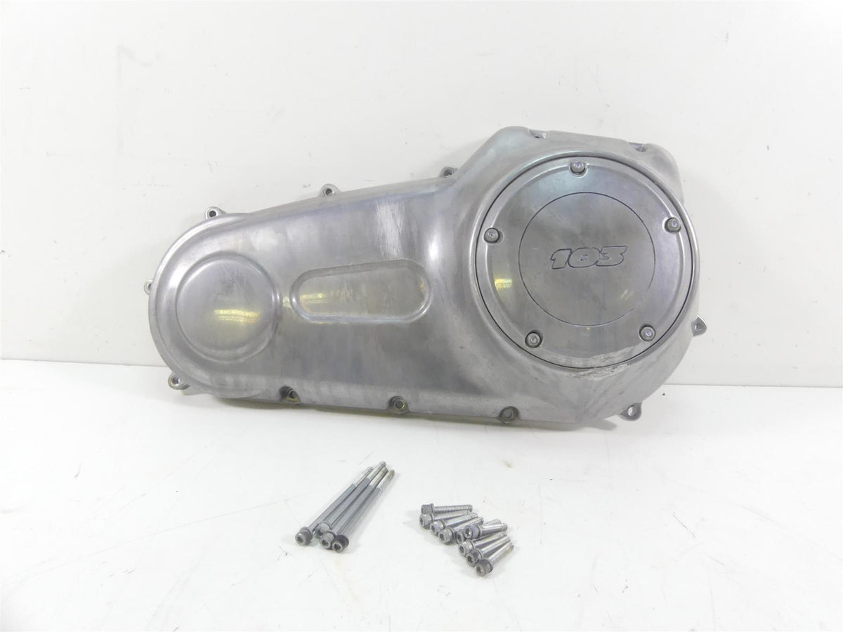 2016 Harley FLS Softail Slim Outer Primary Drive Clutch Cover 60784-06A {{ shop.shopifyCountryName }} - Mototech271