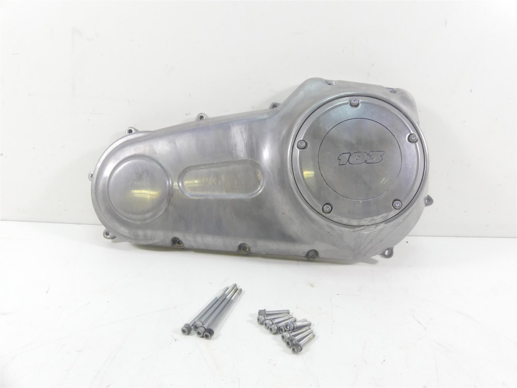 2016 Harley FLS Softail Slim Outer Primary Drive Clutch Cover 60784-06A {{ shop.shopifyCountryName }} - Mototech271
