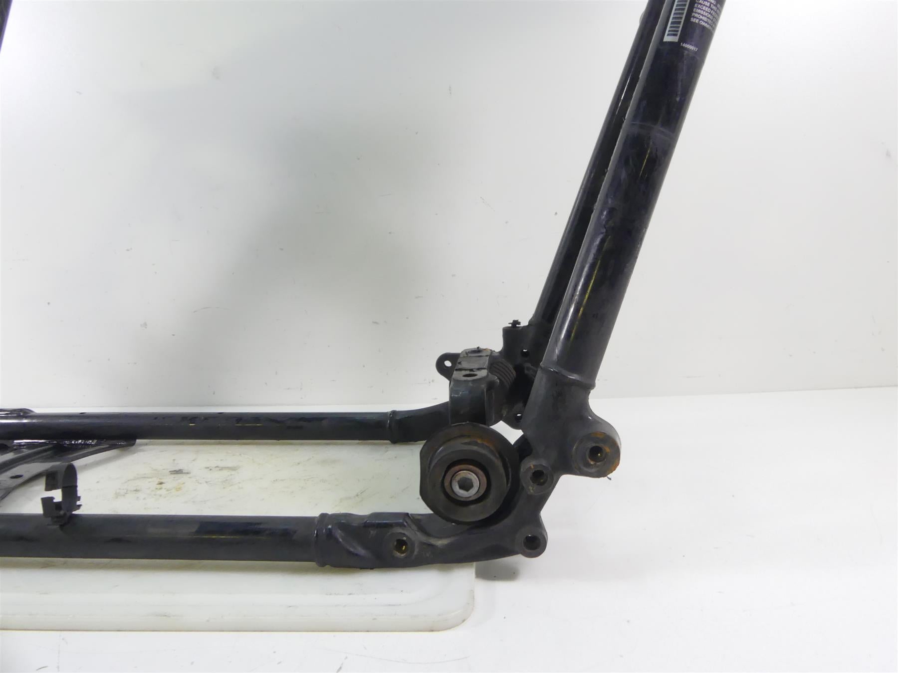 2011 Harley Touring FLTRX Road Glide Straight Main Frame Chassis With Texas Clean Title 47900-11BHP {{ shop.shopifyCountryName }} - Mototech271