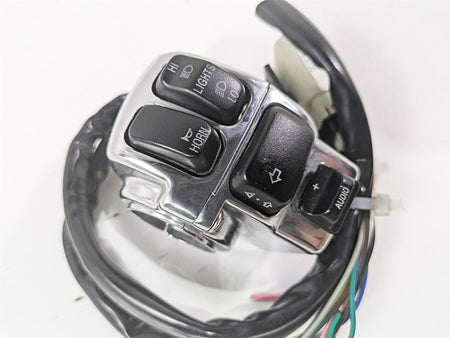 2010 Harley Touring FLHXSE CVO Street Glide Left Hand Control Switch 71682-06A {{ shop.shopifyCountryName }} - Mototech271