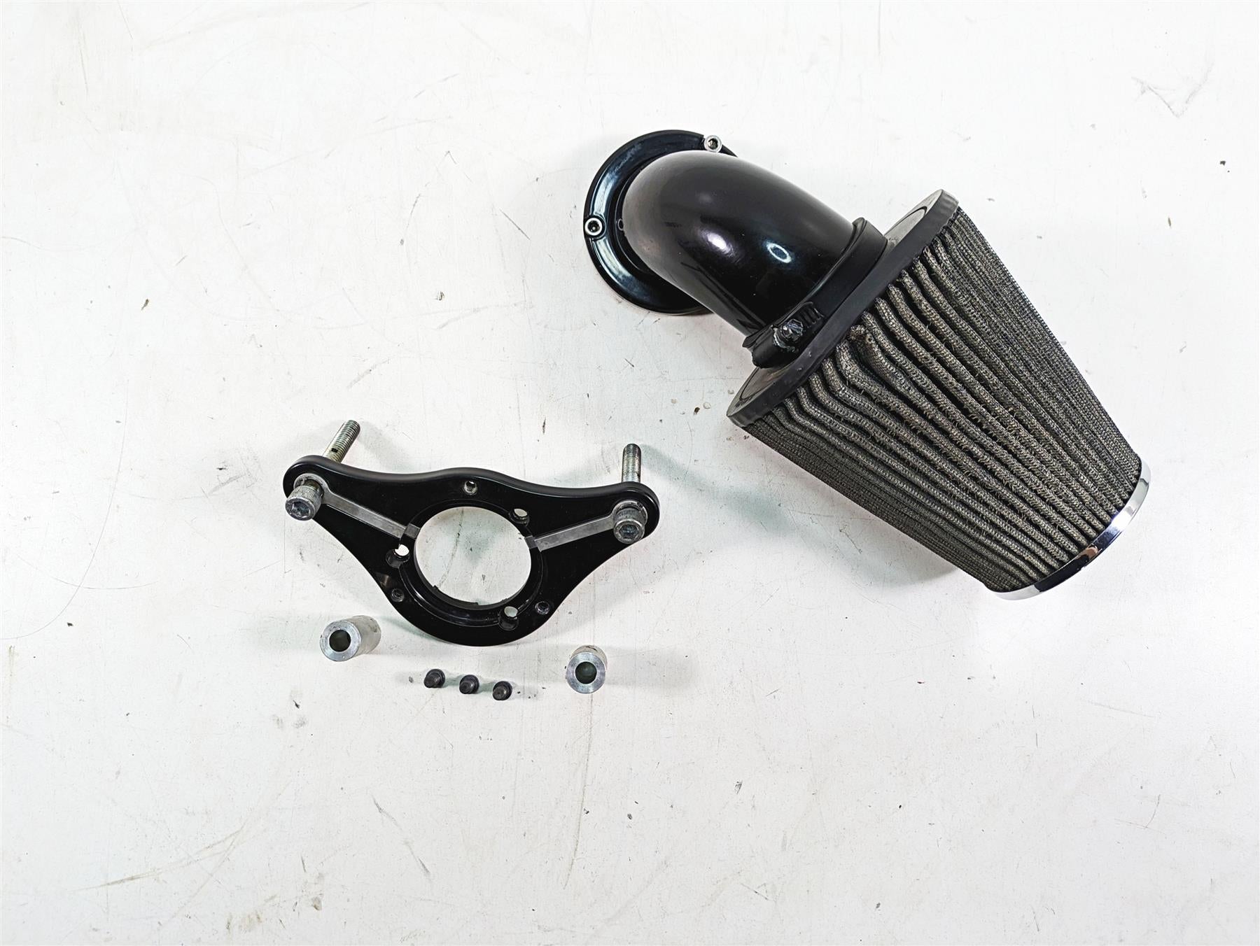 2005 Harley Dyna FXDL Low Rider K&N Heavy Breather Air Cleaner Filter Set {{ shop.shopifyCountryName }} - Mototech271