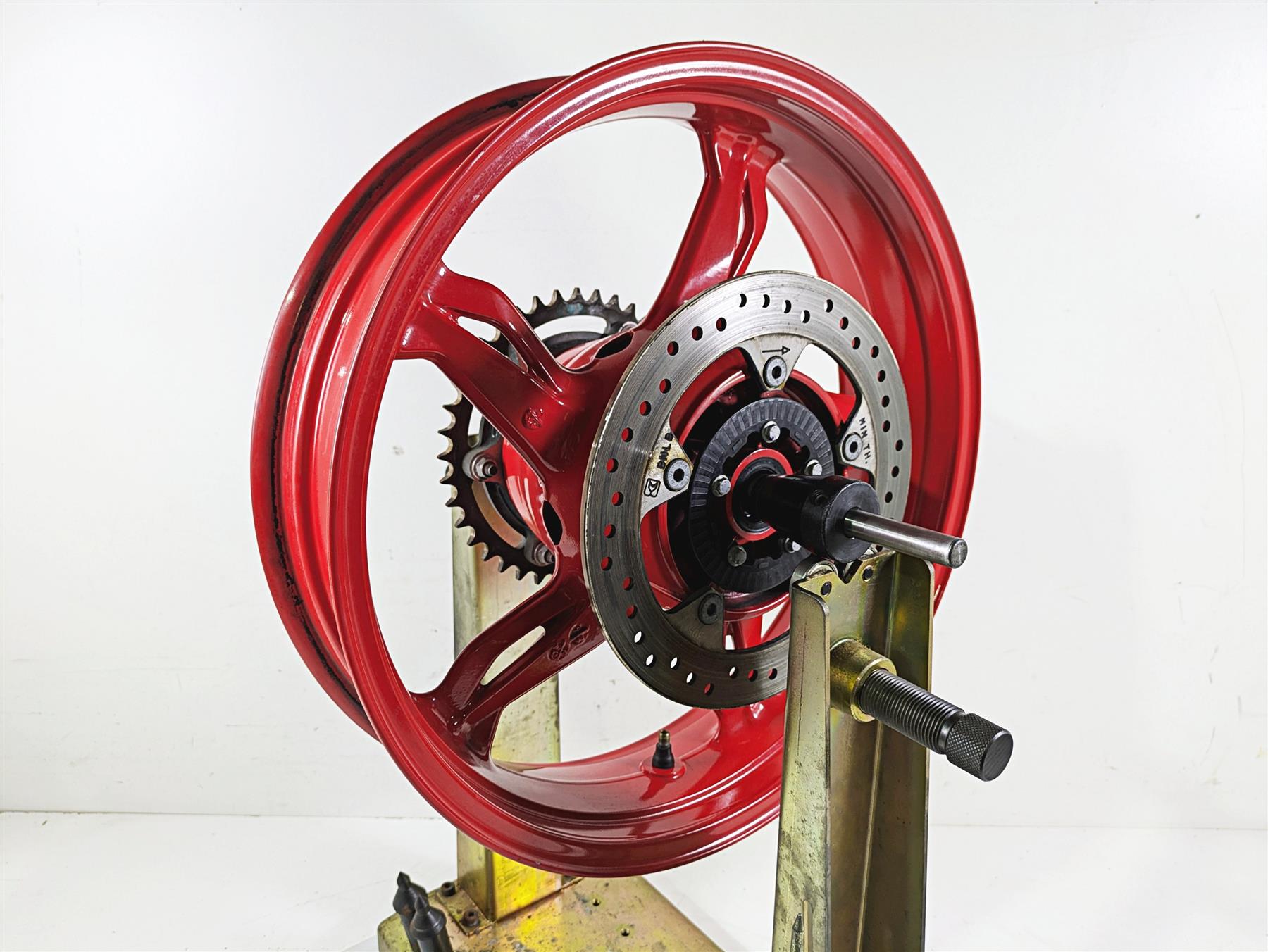 2023 BMW G310R K03 Straight Red Rear Wheel Rim 17x4 36311542861 {{ shop.shopifyCountryName }} - Mototech271