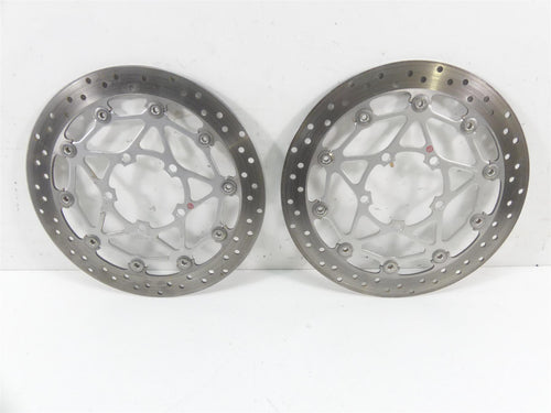 2017 Triumph Thruxton 1200 R Front Brembo Brake Rotor Disc Set T2022080 | Mototech271