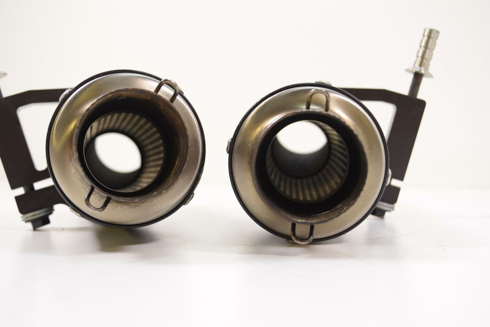 2008 Aprilia RSV2 RSV1000 R Aftermarket Exhaust Pipe Muffler Can Silencer Set {{ shop.shopifyCountryName }} - Mototech271