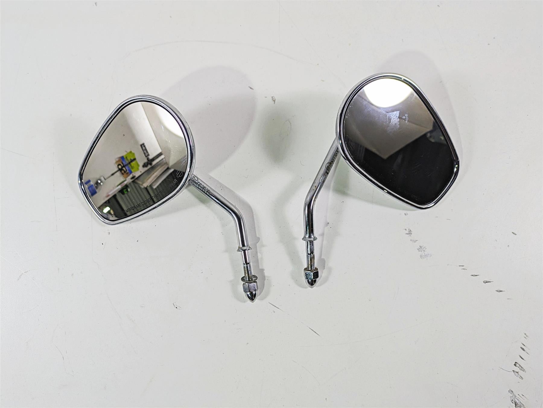 2003 Harley FLSTC Softail Heritage 100th Rear View Mirror Set 91845-03B {{ shop.shopifyCountryName }} - Mototech271