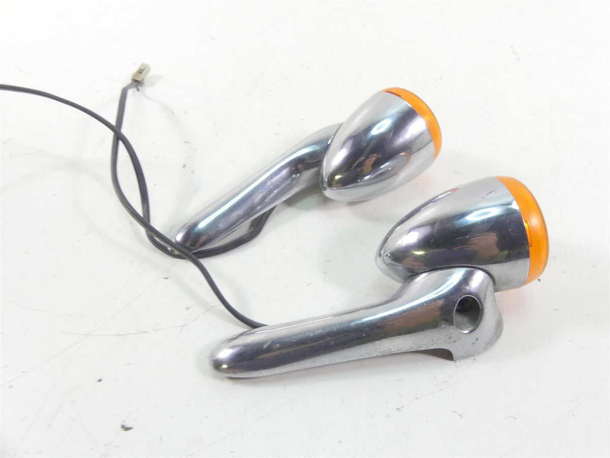 2002 Harley Softail FXSTDI Deuce Rear Blinker Turn Signal Set 68977-00 {{ shop.shopifyCountryName }} - Mototech271