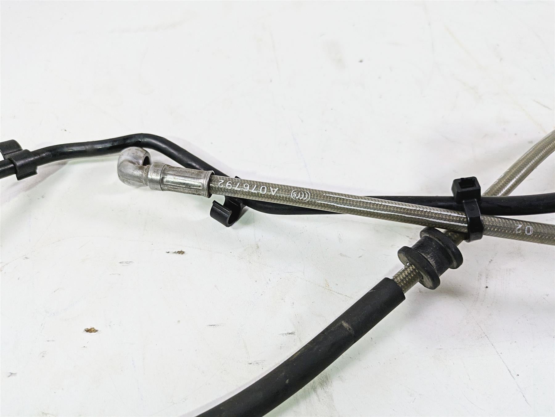 2017 BMW F800GS Adv K75 Rear Abs Brake Line Hose Set 34328530043 {{ shop.shopifyCountryName }} - Mototech271