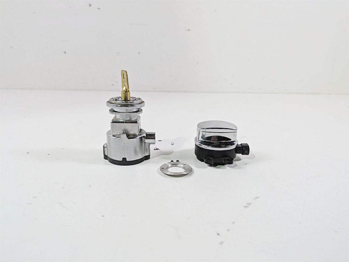 2016 Harley FXDF Dyna Fat Bob Ignition Switch Steering Lock Key Set 71430-12 {{ shop.shopifyCountryName }} - Mototech271