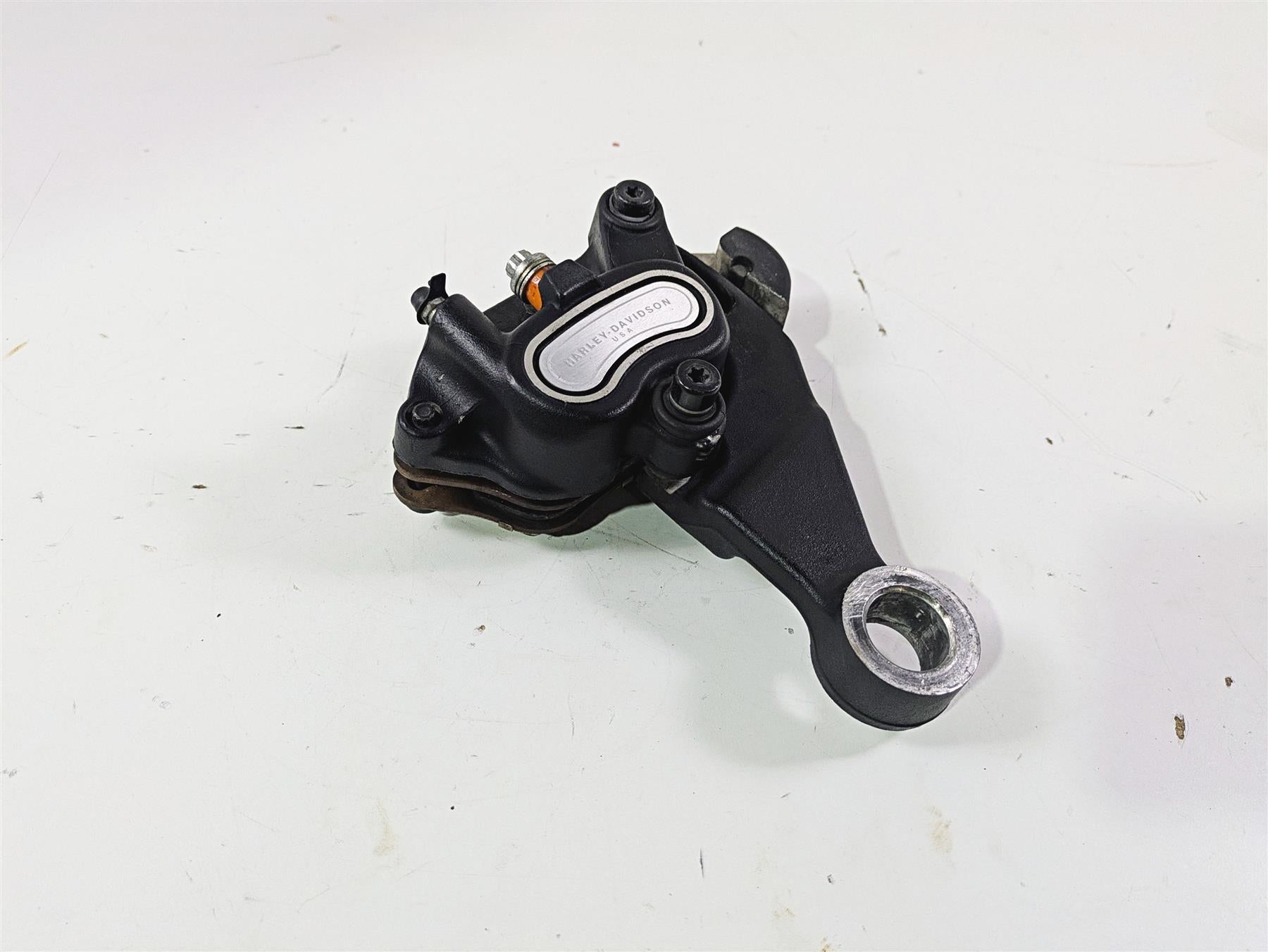 2014 Harley FLS Softail Slim Rear Brake Caliper + Mount 40908-08 {{ shop.shopifyCountryName }} - Mototech271