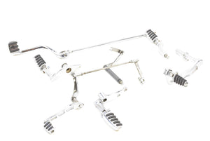 2000 Harley Dyna FXD Super Glide Chrome Forward Foot Peg Shifter Brake Pedal Set | Mototech271
