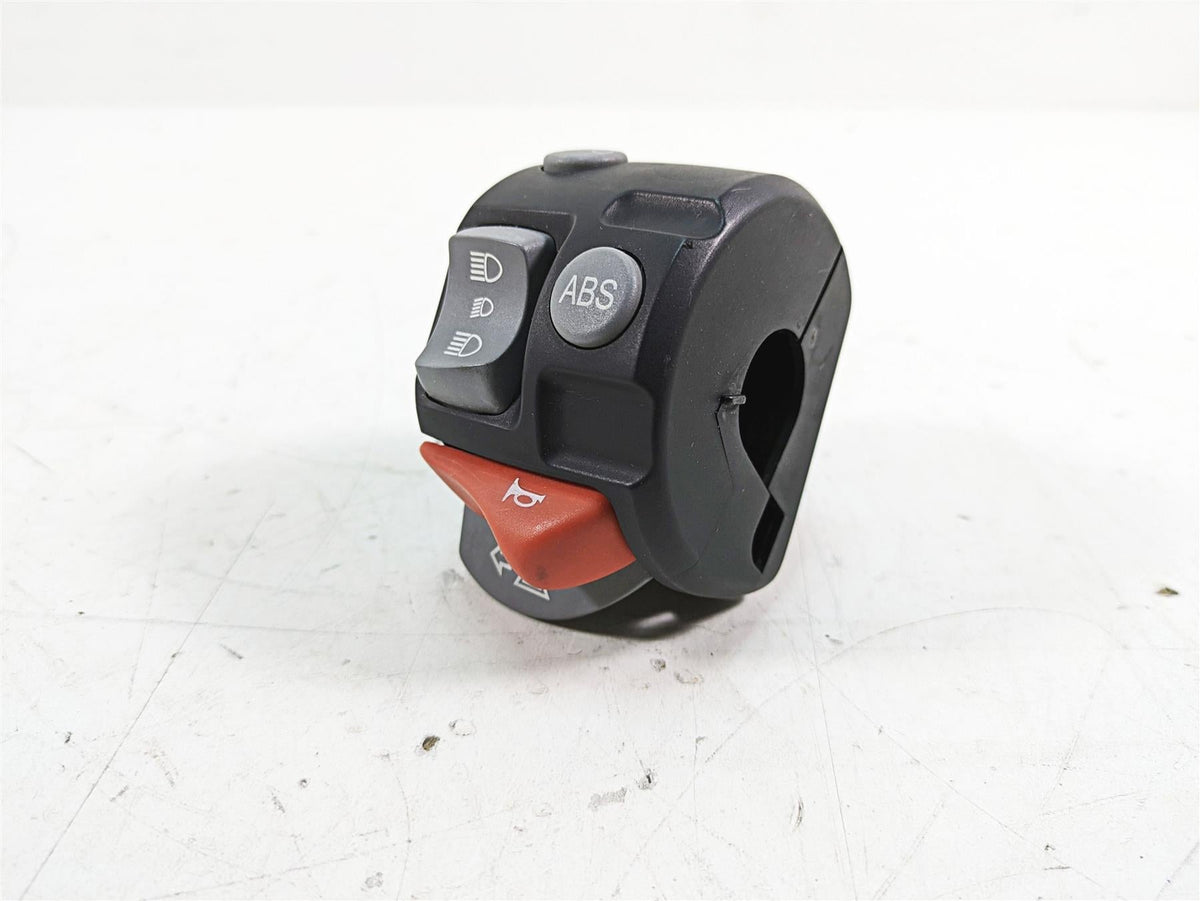 2007 BMW R1200GS K255 Adv Left Hand Abs Info Lights Control Switch 61317704615 {{ shop.shopifyCountryName }} - Mototech271