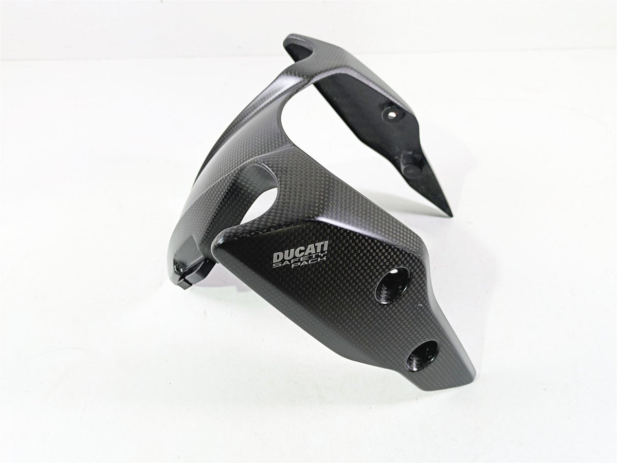 2013 Ducati Hypermotard 821 SP Lower Front Fender Carbon Fiber 56411051AA {{ shop.shopifyCountryName }} - Mototech271