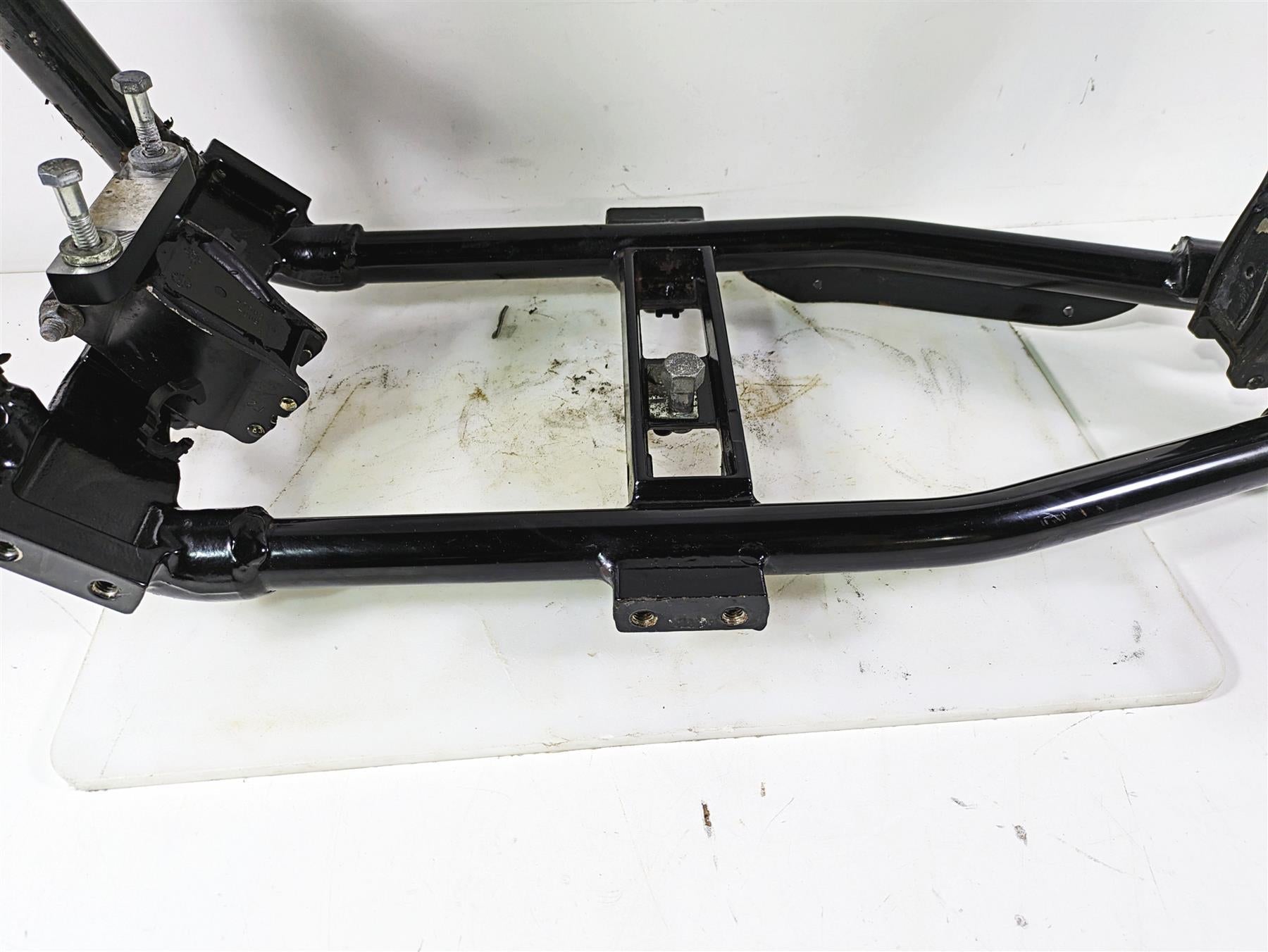 2012 Harley FLD Dyna Switchback Straight Main Frame Chassis With Clear Texas Title 47745-06B {{ shop.shopifyCountryName }} - Mototech271
