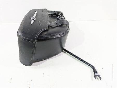 2004 Harley Softail FLSTF Fat Boy Left Side Saddlebag + Mount 90452-04 {{ shop.shopifyCountryName }} - Mototech271