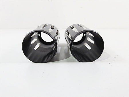1993 Harley Touring FLHTCU Electra Glide Deep Cut Aluminum Fork Covers Aftermarket {{ shop.shopifyCountryName }} - Mototech271
