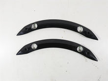 Load image into Gallery viewer, 2018 Indian Chieftain Dark Horse Rear Black Fender Struts Covers 5139599 5139598

