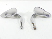 Load image into Gallery viewer, 2008 Harley FXCWC Softail Rocker C Split Chrome Rear View Mirrors 91845-03B
