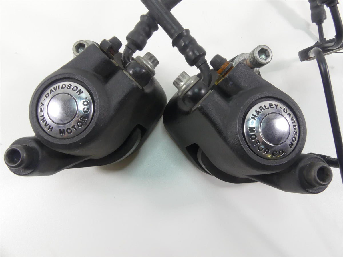 1999 Harley Dyna FXDL Low Rider Front Dual Brake Caliper Set 44023-83C 44046-84C {{ shop.shopifyCountryName }} - Mototech271