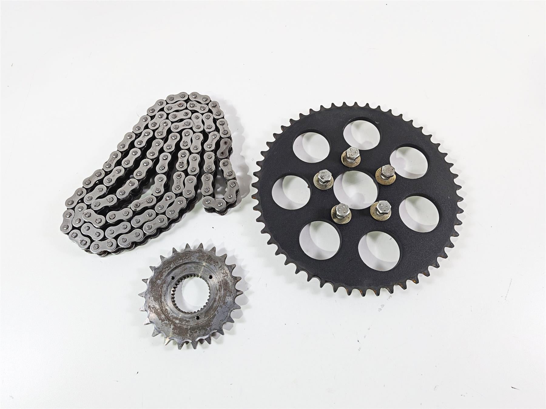 1993 Harley Touring FLHTCU Electra Glide Conversion Kit 22T to 51T 530 Chain