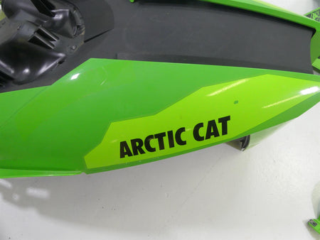 2017 Arctic Mountain Cat M8000 153 Green Plastics Fairing Cover Cowl Set {{ shop.shopifyCountryName }} - Mototech271
