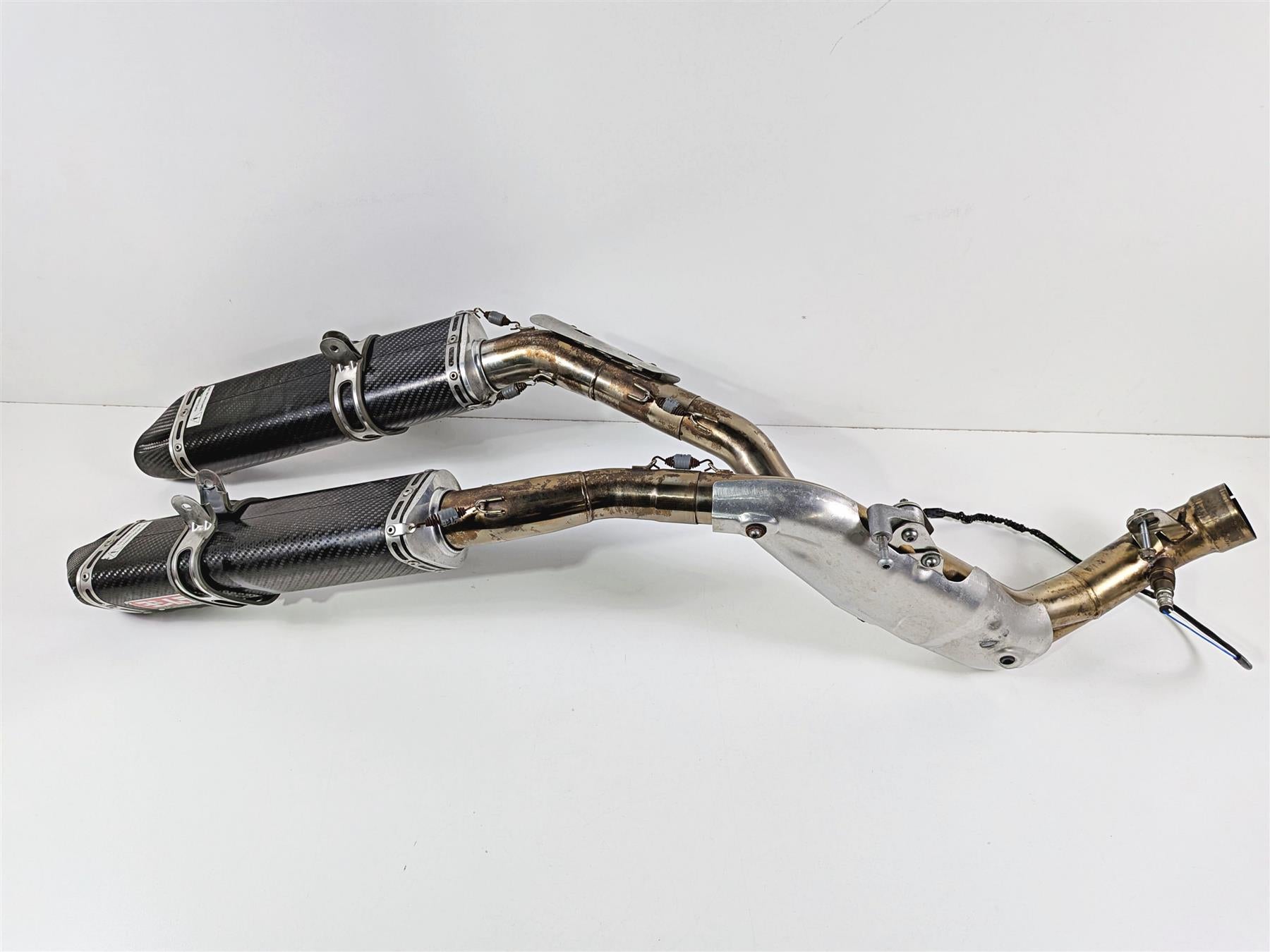 2008 Yamaha YZF R1 RN19 Yoshimura TRC Carbon Exhaust Pipe Set -Read 1313072 {{ shop.shopifyCountryName }} - Mototech271