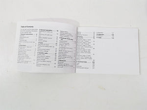 2016 BMW R1200RT K52 Audio System Pairing Risers Owner Manual  01418551487