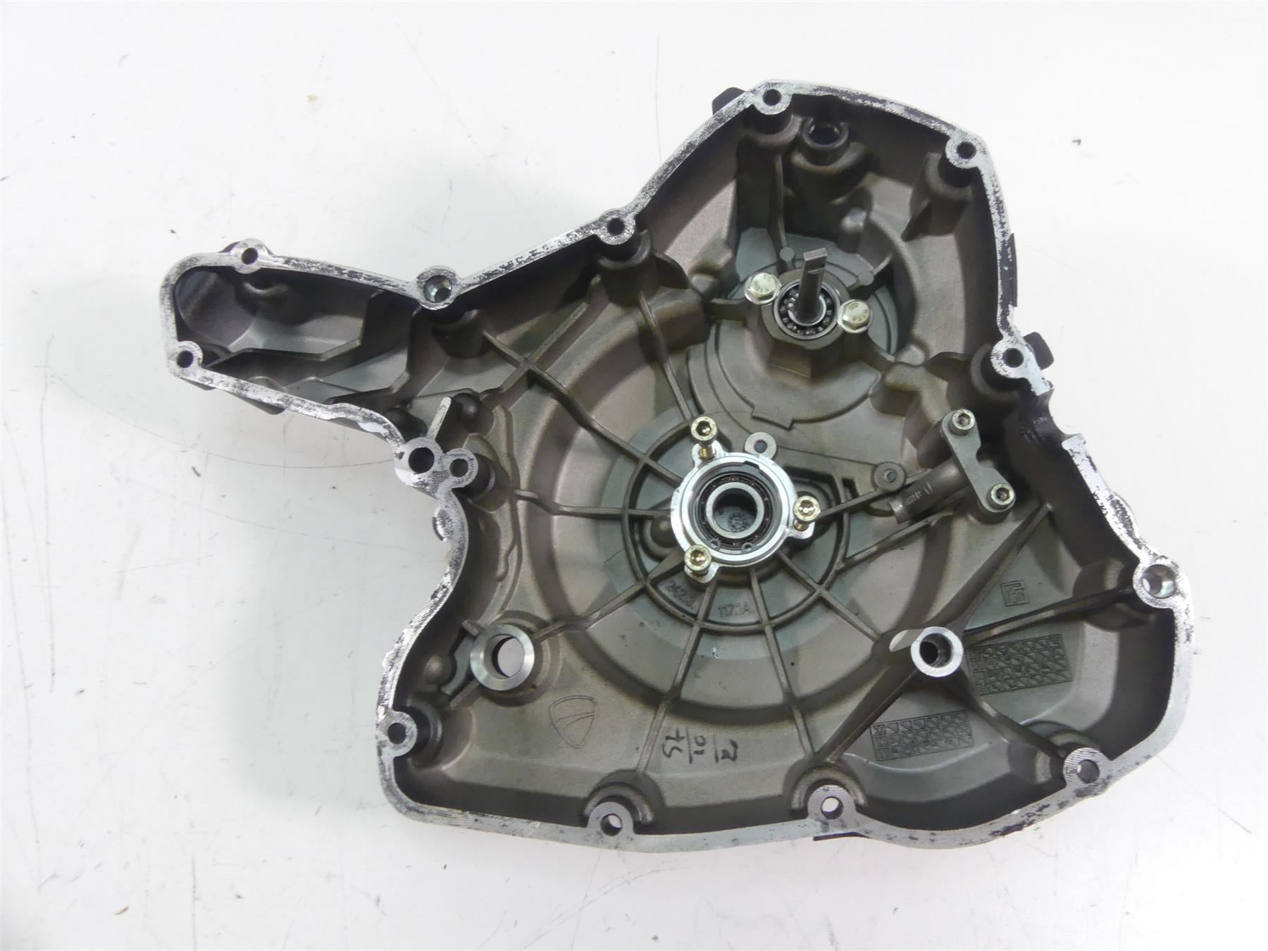 2015 Ducati Diavel Carbon Red Left Engine Side Stator Cover - Read 24231171A {{ shop.shopifyCountryName }} - Mototech271