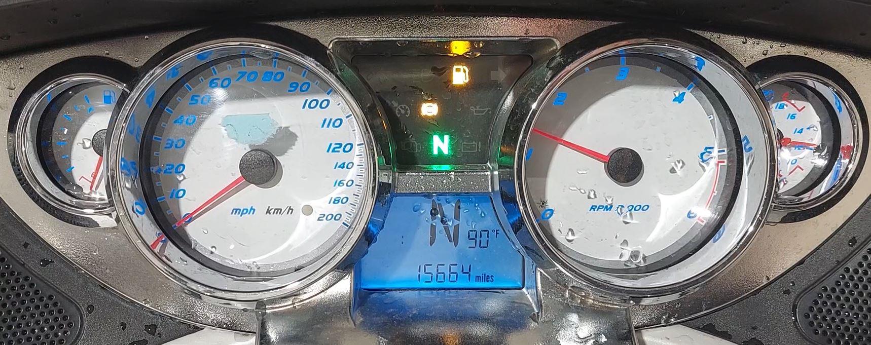 2011 Victory Vision Tour Speedometer Gauges Instrument 15K 3280544 {{ shop.shopifyCountryName }} - Mototech271