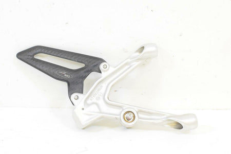 2014 Ducati Panigale 1199 S Left Front Footpeg Bracket Heel Guard 82421861A {{ shop.shopifyCountryName }} - Mototech271