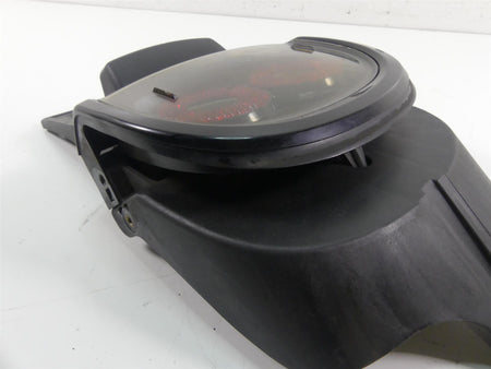 2014 Harley FXDF Dyna Fat Bob Rear Taillight Tail Light & Plate Holder 67900173 {{ shop.shopifyCountryName }} - Mototech271