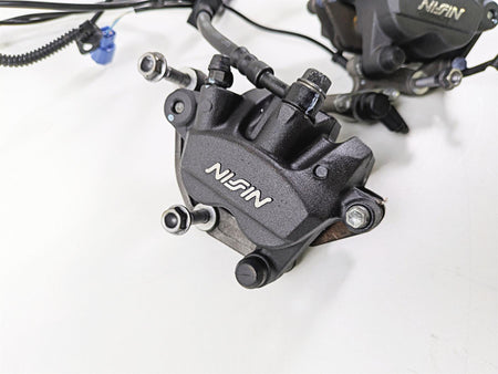 2016 Honda CBR650 F Front Brake Caliper Set - Nissin 45250-MJE-D11 45150-MJE-D01 {{ shop.shopifyCountryName }} - Mototech271