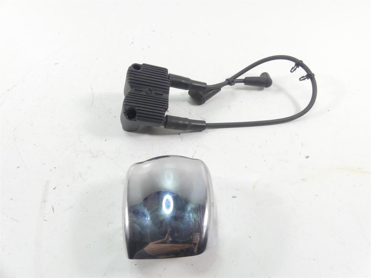 2004 Harley Softail FXSTD SE CVO Deuce Ignition Coil & Chrome Cover 31743-01 {{ shop.shopifyCountryName }} - Mototech271