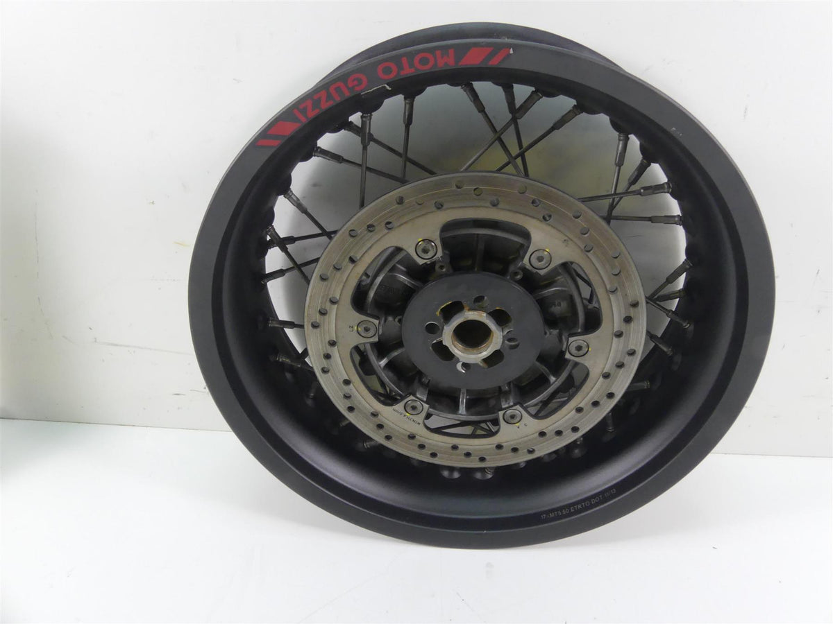 2014 Moto Guzzi Griso 1200 SE 8V Strgt Spoke Rear Spoke Wheel Rim 17x5.5 ETRTO {{ shop.shopifyCountryName }} - Mototech271