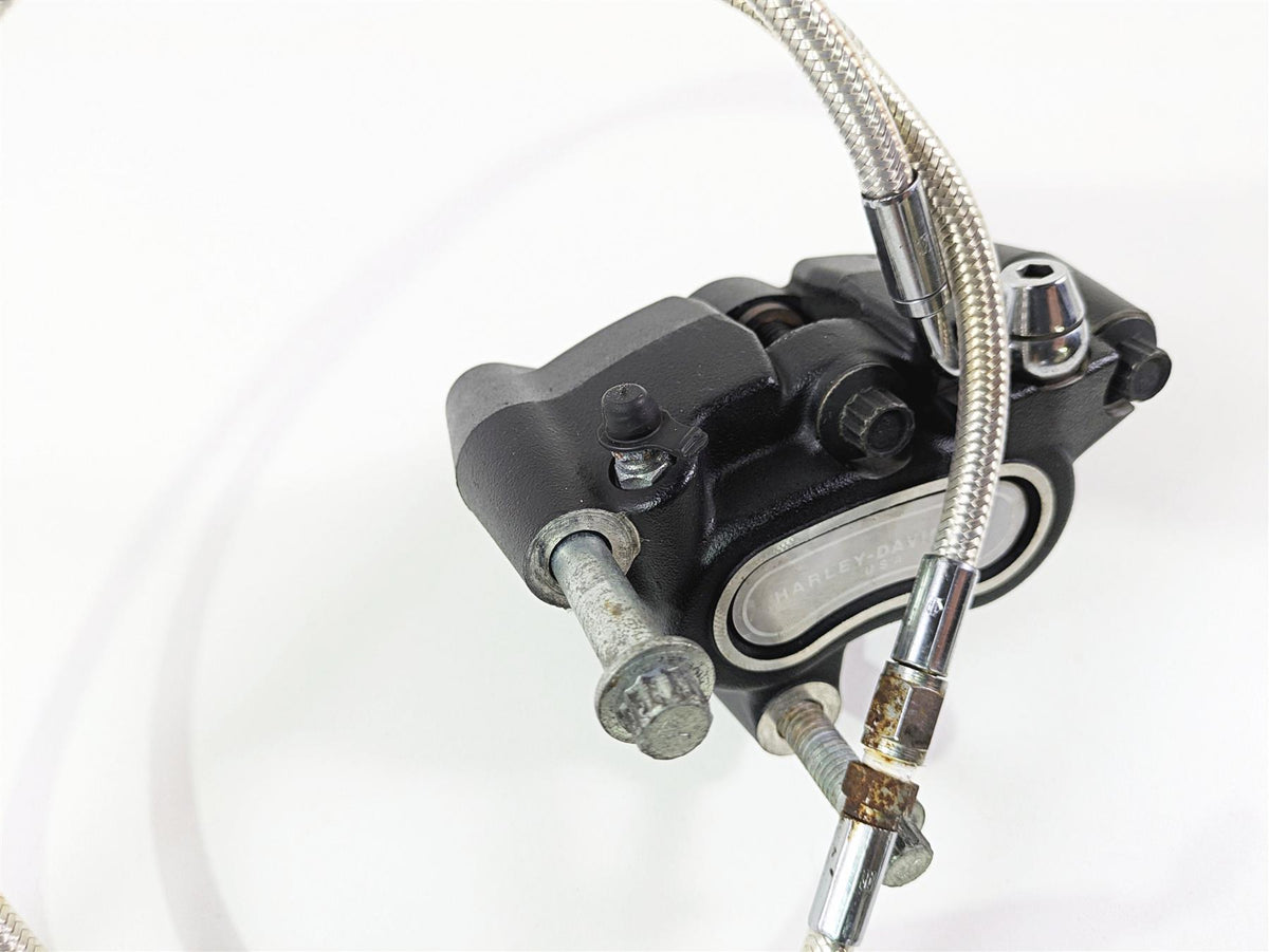 2008 Harley FXCWC Softail Rocker Front Brake Caliper 44046-08 {{ shop.shopifyCountryName }} - Mototech271