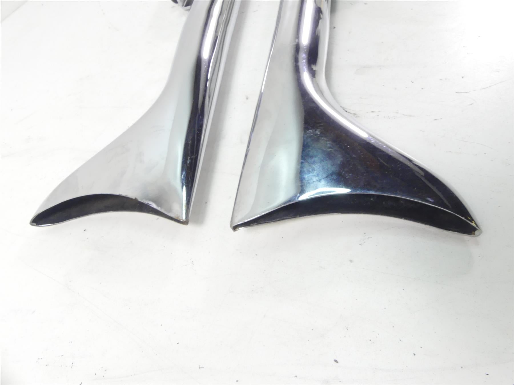 2013 Harley Touring FLHX Street Glide Fishtail Slip On Exhaust Pipe Muffler Set {{ shop.shopifyCountryName }} - Mototech271