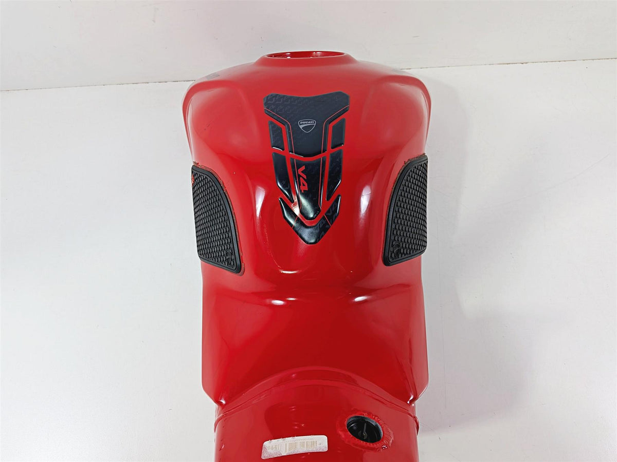 2022 Ducati Panigale V4 S V4S Red Fuel Gas Petrol Tank - 1 Dent 58613082AA-Mototech271