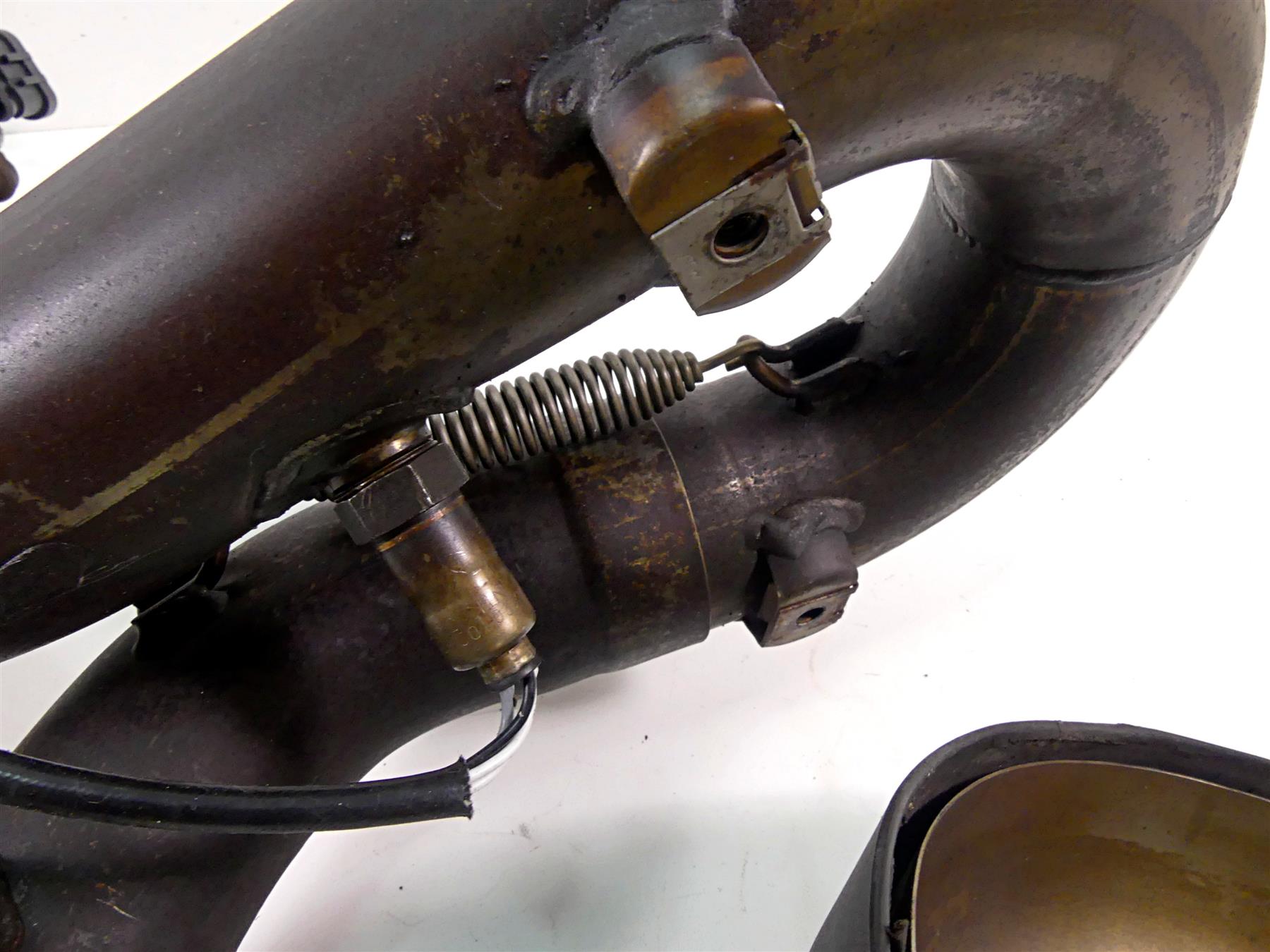 2012 Ducati Panigale 1199S Stock Exhaust Header & Servo Set 57113002C {{ shop.shopifyCountryName }} - Mototech271