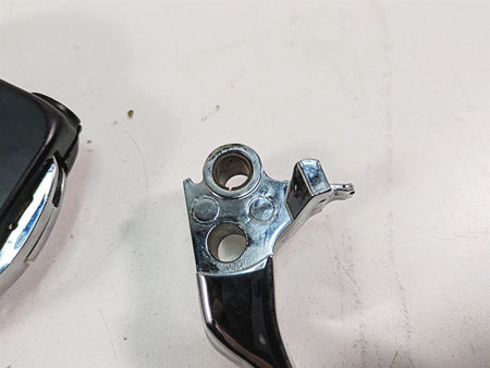 2012 Harley FLD Dyna Switchback Chrome Clutch & Brake Lever + Perch Set 38608-96 {{ shop.shopifyCountryName }} - Mototech271